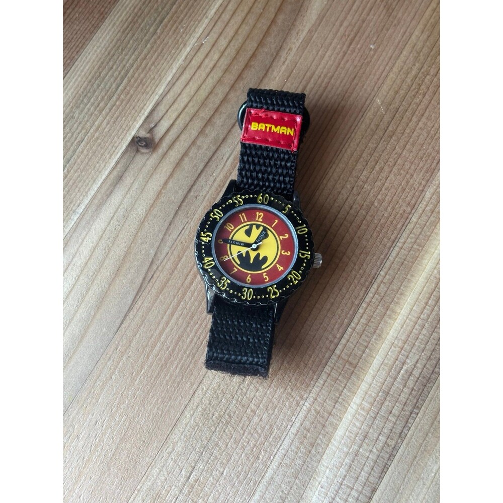 Batman Kids Watch, DC Superheroes, red black boys